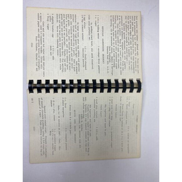 Vintage 1980s Cookbook American Legion Aux Butter N Love Montana Recipes - Picture 9 of 13